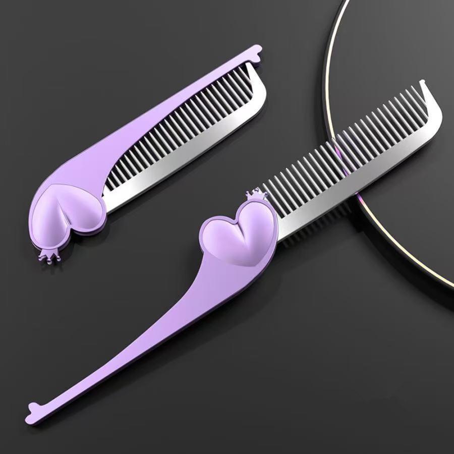 4点 ハートコーム アイラ ヘアコーム 折りたたみ 誕生日 ギフト