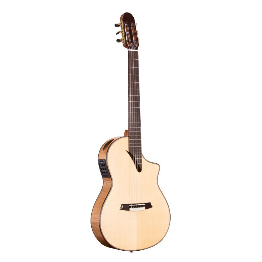 Martinez MSCC-14MS 薄型エレガット スプルース フレイムメープル