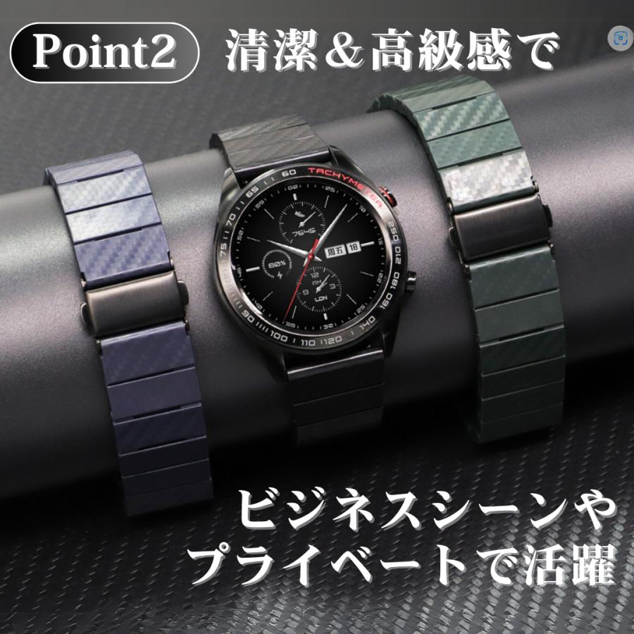 スマートウォッチ チタン ベルト バンド 20mm 22mm 軽量 ステンレス