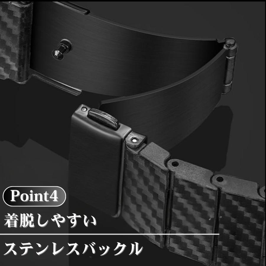 スマートウォッチ チタン ベルト バンド 20mm 22mm 軽量 ステンレス