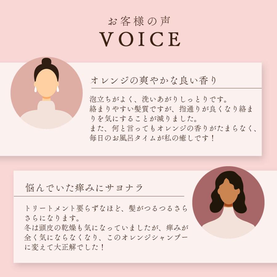 シャンプー 6本セット オレンジの香り アズマ商事 オレンジシャンプー