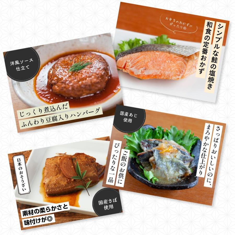 国産 レトルト 惣菜セット 常温保存可能 15品目 内野家 非常食 防災食 無添加 備蓄 おかず 爆買 |  | 03