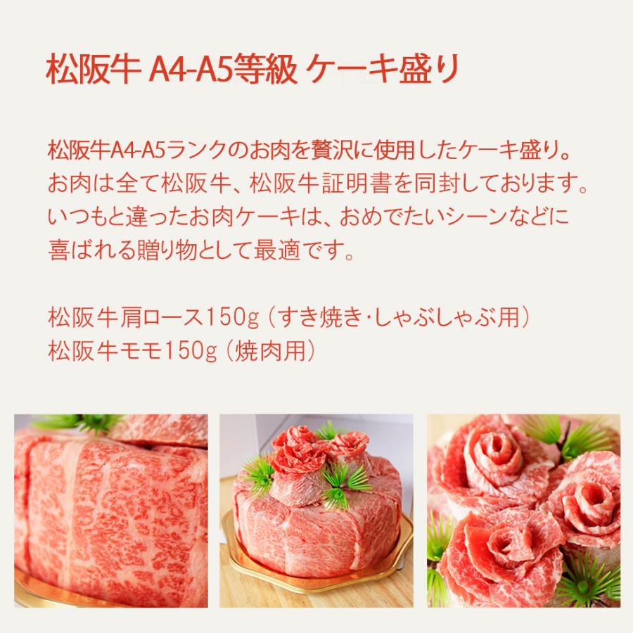 肉ケーキ 松阪牛誕生日 2026 お祝い しゃぶしゃぶ 盛り合わせ 300g(2〜3人前) ギフト 誕生日 爆買 |  | 02