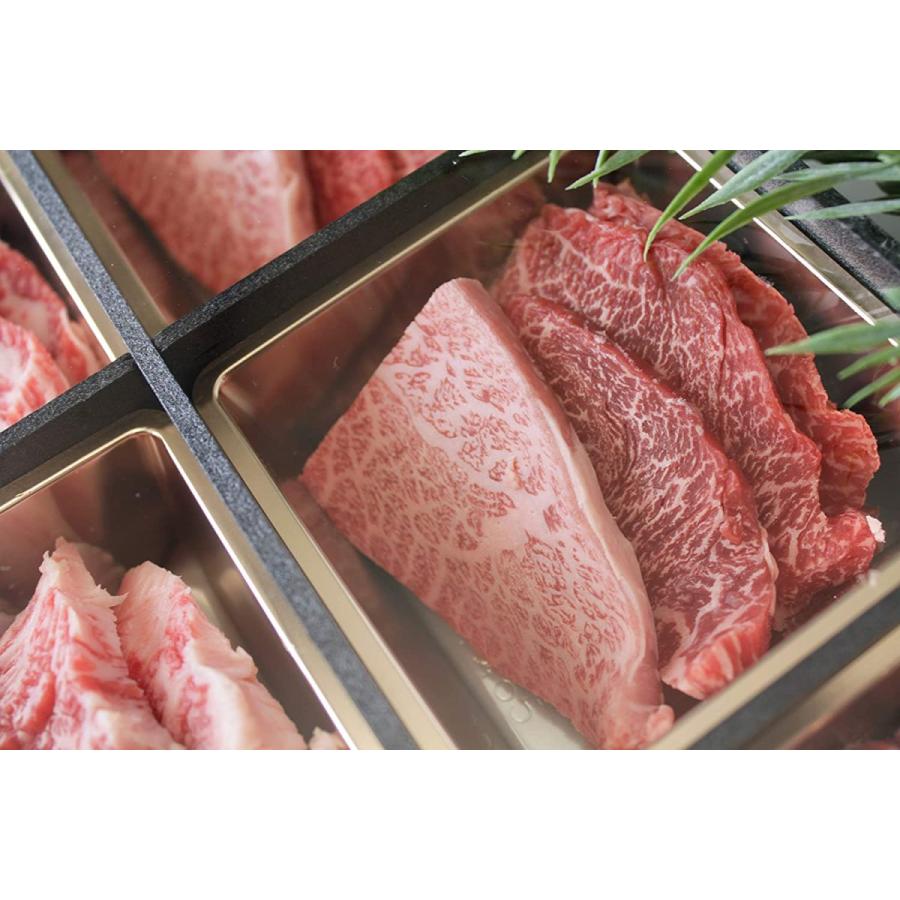 松阪牛 焼肉セット お祝い 420g(2〜3人前) A4-A5等級 希少部位 カルビ ギフト |  | 02