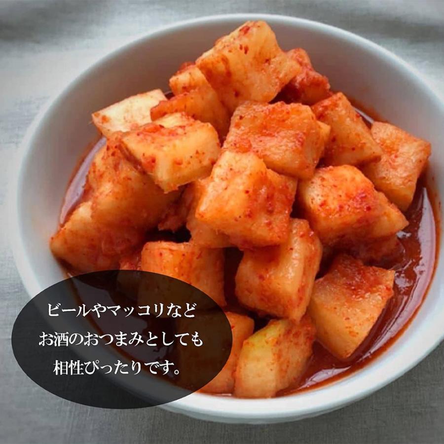 キムチ 大根 無添加 カクテキ 1kg (500g×2袋) カクキムチ 本格 韓国食品 カクトゥギ 爆買 |  | 06