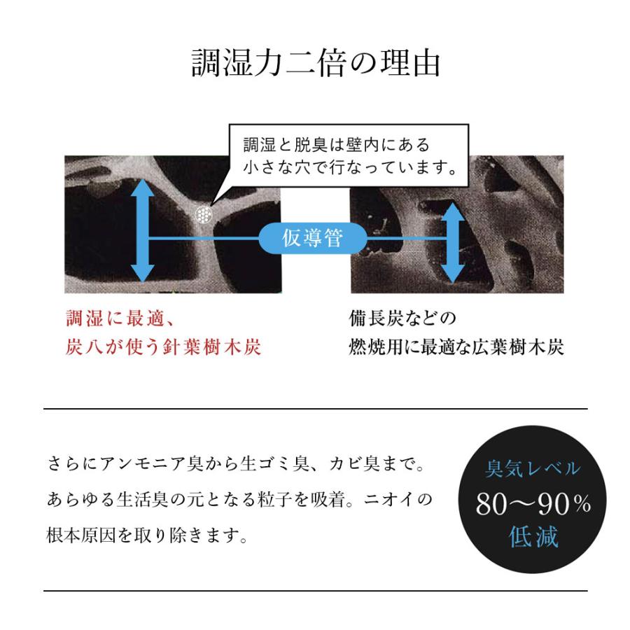 炭八 出雲カーボン 小袋 5袋 スマート 乾燥材 調湿 対策 炭 爆買 |  | 07