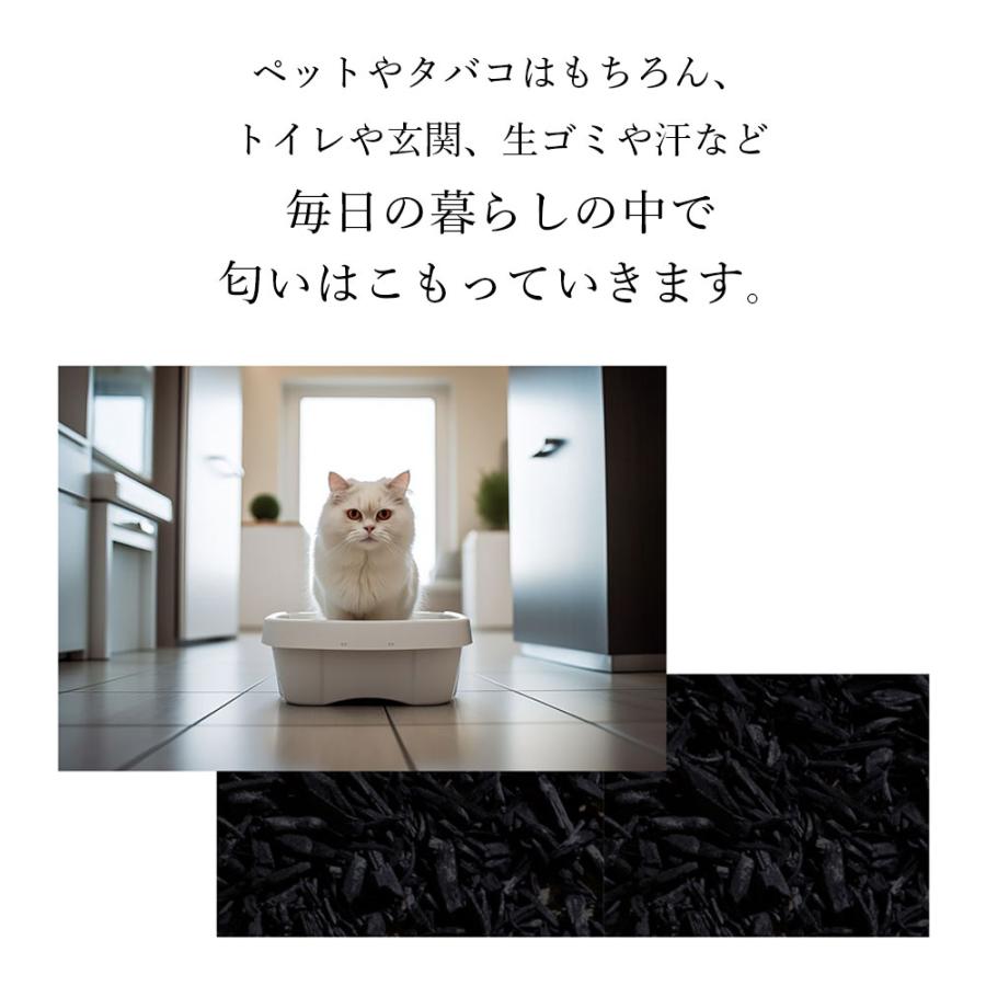 炭八 出雲カーボン 12L 大きめ 大容量 除湿剤 スマート 対策 結露防止 乾燥材 調湿材 |  | 04