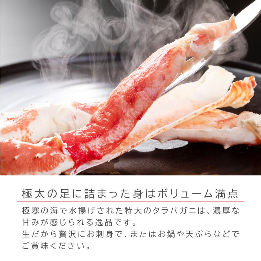 タラバガニ バレンタインデー 2026 訳あり 5L 1kg 特大 生 カニ 蟹鍋 寿司 鍋 焼きがに BBQ 爆買 |  | 06
