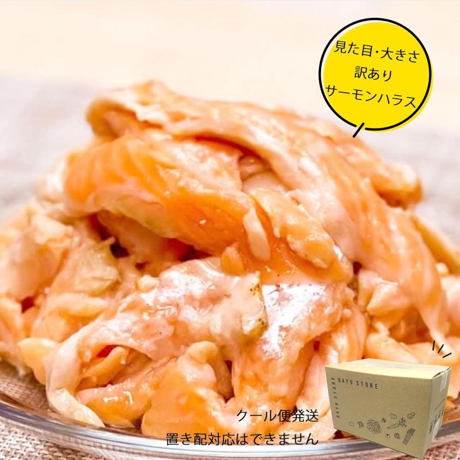 サーモン 訳あり 切り落とし 1kg (500g×2パック) ハラス 生食 刺身 冷凍 |  | 06