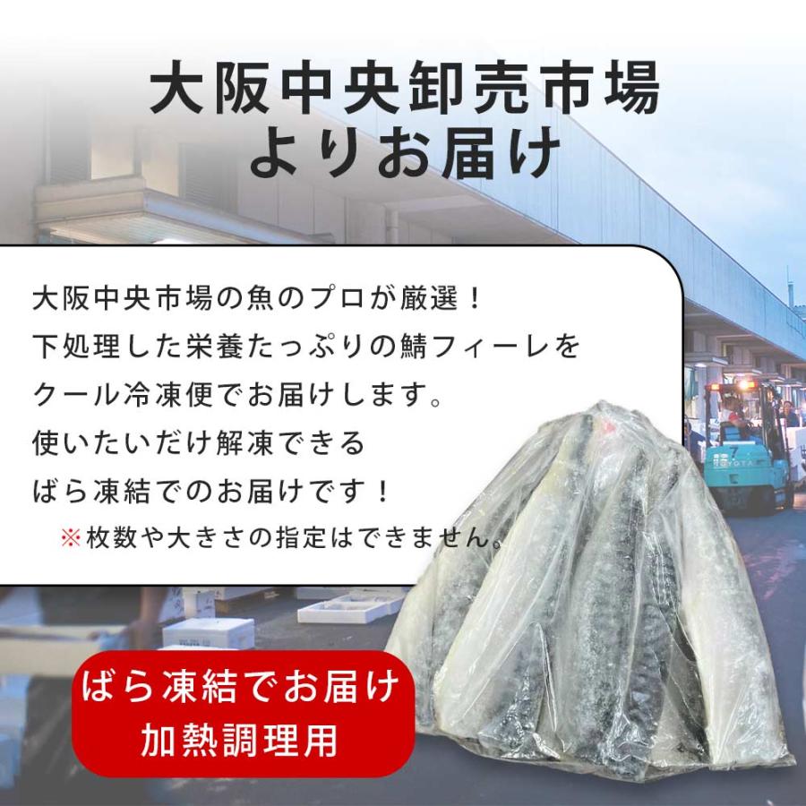 無塩 骨取り さば フィーレ 700g 訳あり 骨なし お弁当 送料無料 鯖 魚 おかず 冷凍 無添加 爆買 |  | 05