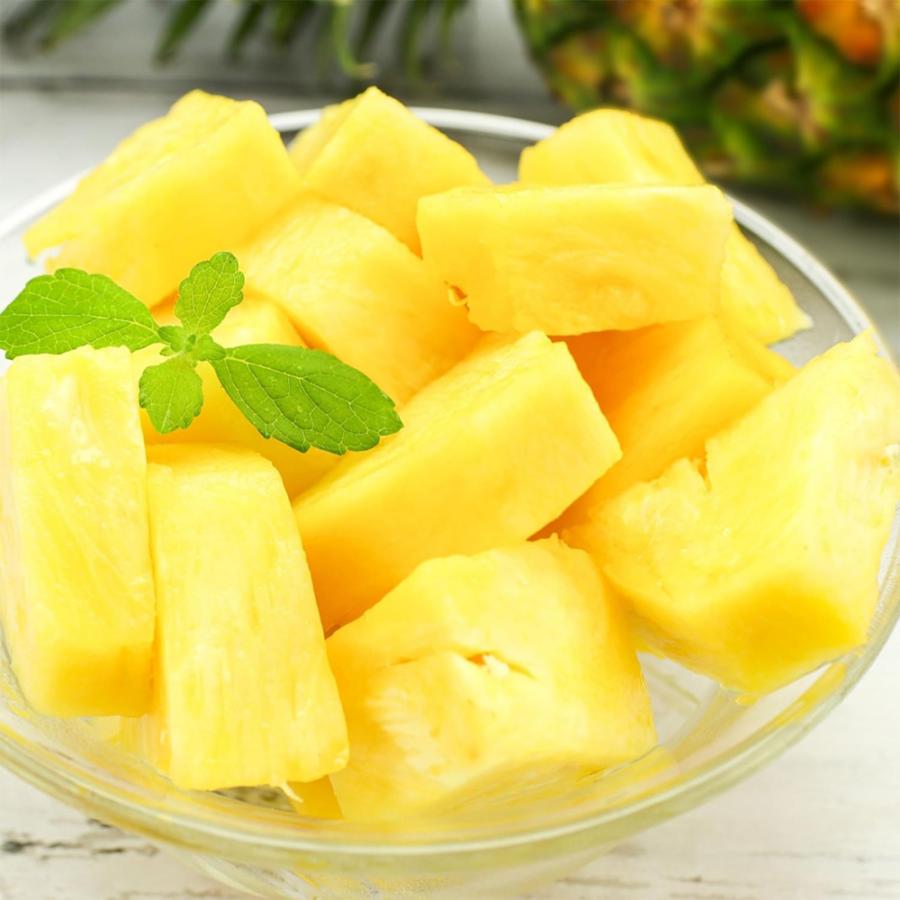 冷凍 パイナップル 1kg (500g×2袋) 無添加 無糖 カット済み 冷凍パイナップル スナックパイン 砂糖不使用 添加物不使用 冷凍パイン 爆買 | 