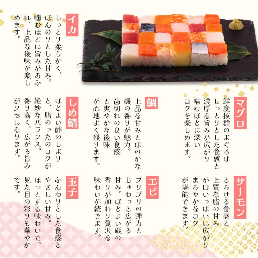 冷凍 押し寿司 詰め合わせ 7種 24貫 寿司 まぐろ 鯛 サーモン 海老 イカ しめ鯖 玉子 押し鮨 鮨 こだわりシャリ 新潟米使用 爆買 |  | 02