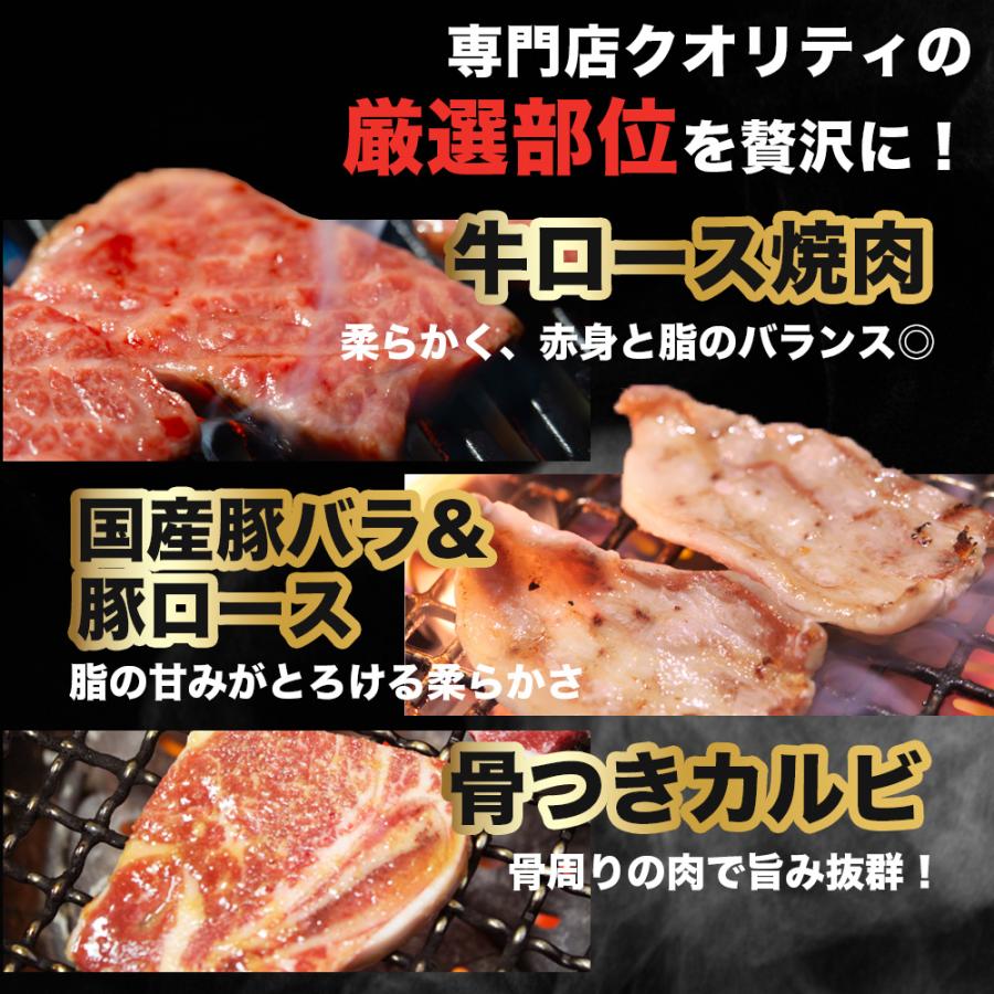 お肉 盛り合わせ 8種 約1,850g ( 4-5人前 ) 大容量セット ｜お肉専門店仕入れ｜ 万能タレ付き カルビ テッチャン ハラミ 盛り 合わせ 焼肉セット 爆買 |  | 02