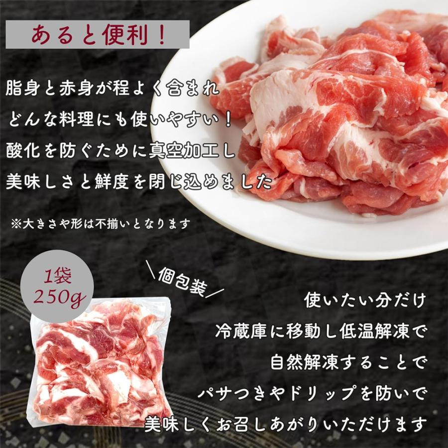 沖縄県産 豚肉 切り落とし 750g (250×3パック) 国産 小分け 真空パック 冷凍 豚こま 琉球島豚 爆買 |  | 04