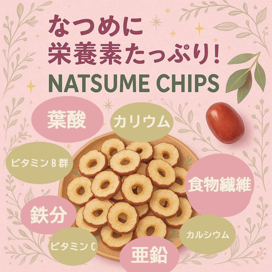 なつめチップス 無添加 棗 100g ドライフルーツ ノンフライ 鉄分 食物繊維 おやつ 果物 爆買 |  | 04