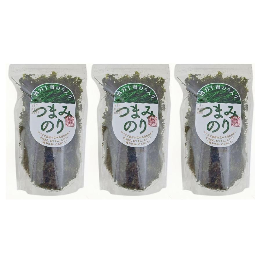 つまみ海苔 17g×3個 刻み海苔 四万十青のり入りつまみのり高知県産 海苔 青海苔 青のり 爆買 | 