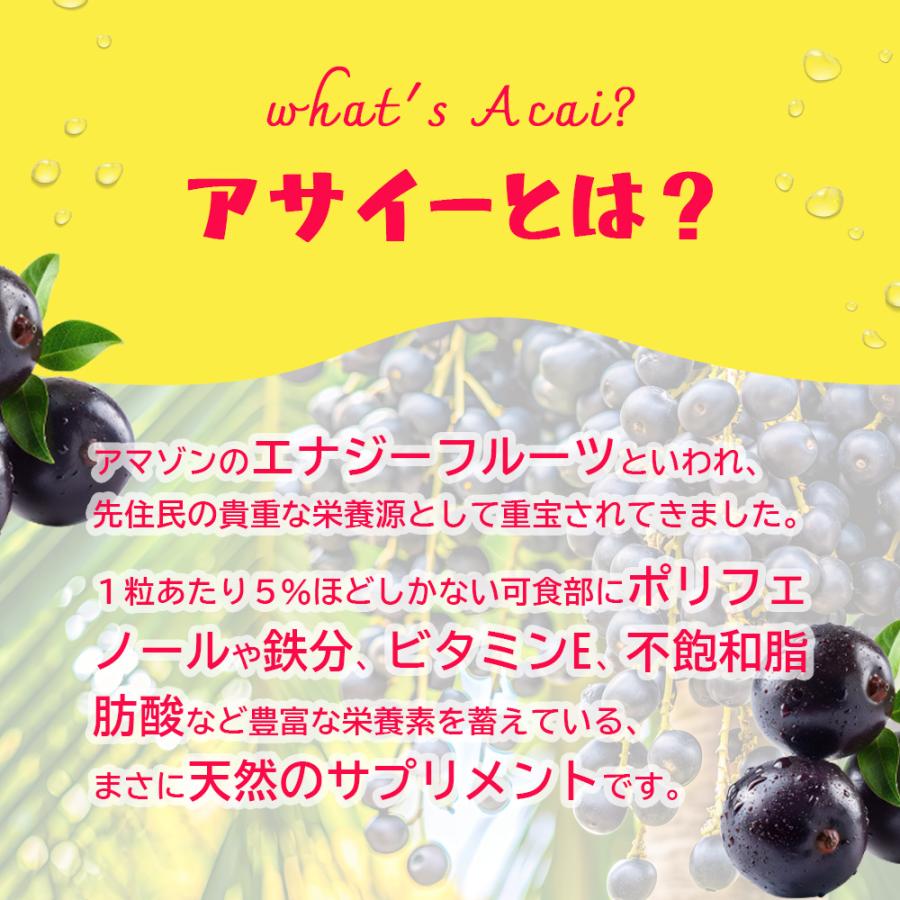 アサイーボウル 冷凍 ピューレ 加糖 2kg (100g×20袋 )アサイー 果物 スムージー グリークヨーグルト フルーツ 爆買 |  | 02