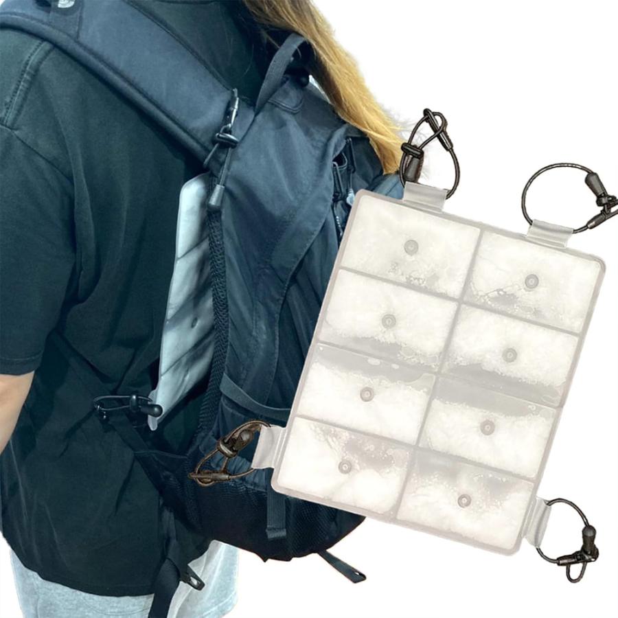 保冷剤 リュック ランドセル 背中用 28℃以下で自然凍結 背中 保冷剤 冷却 繰り返し使える クールパッド 大人 子供 ベビーカー 暑さ対策 熱中症予防 爆買 |  | 06