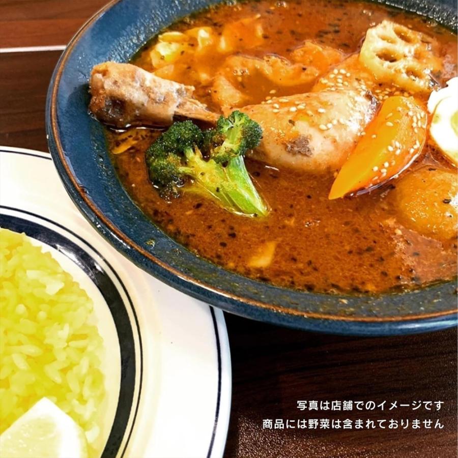 骨付きチキンスープカレー 320g×2人前 食べログ百名店 中辛 惣菜 レトルトカレー JACK 骨付きチキンカレー 札幌 レトルト 非常食 保存食 |  | 05
