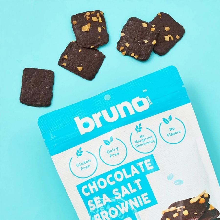 低GI おやつ Bruno snack クリスピー シーソルトブラウニー 60g グルテンフリー ブラウニー ココナッツ粉 ココナッツシュガー ナッツ おやつ ヘルシースナック |  | 02