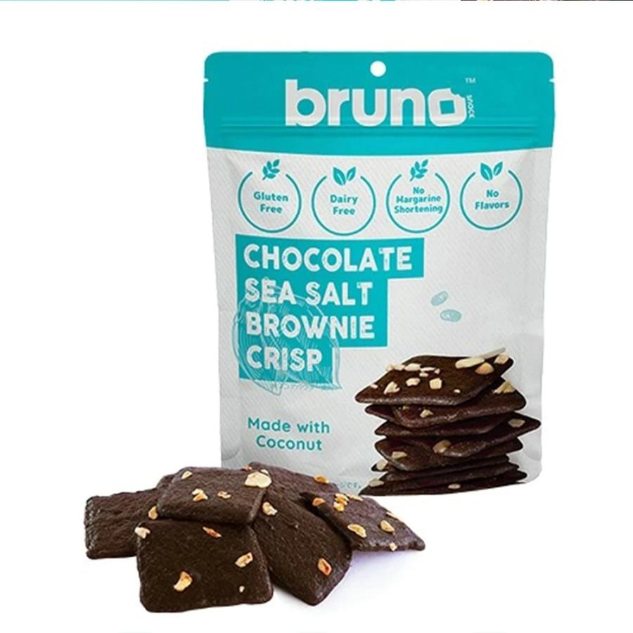 低GI おやつ Bruno snack クリスピー シーソルトブラウニー 60g (3袋) グルテンフリー ブラウニー ココナッツ粉 おやつ ヘルシースナック |  | 01