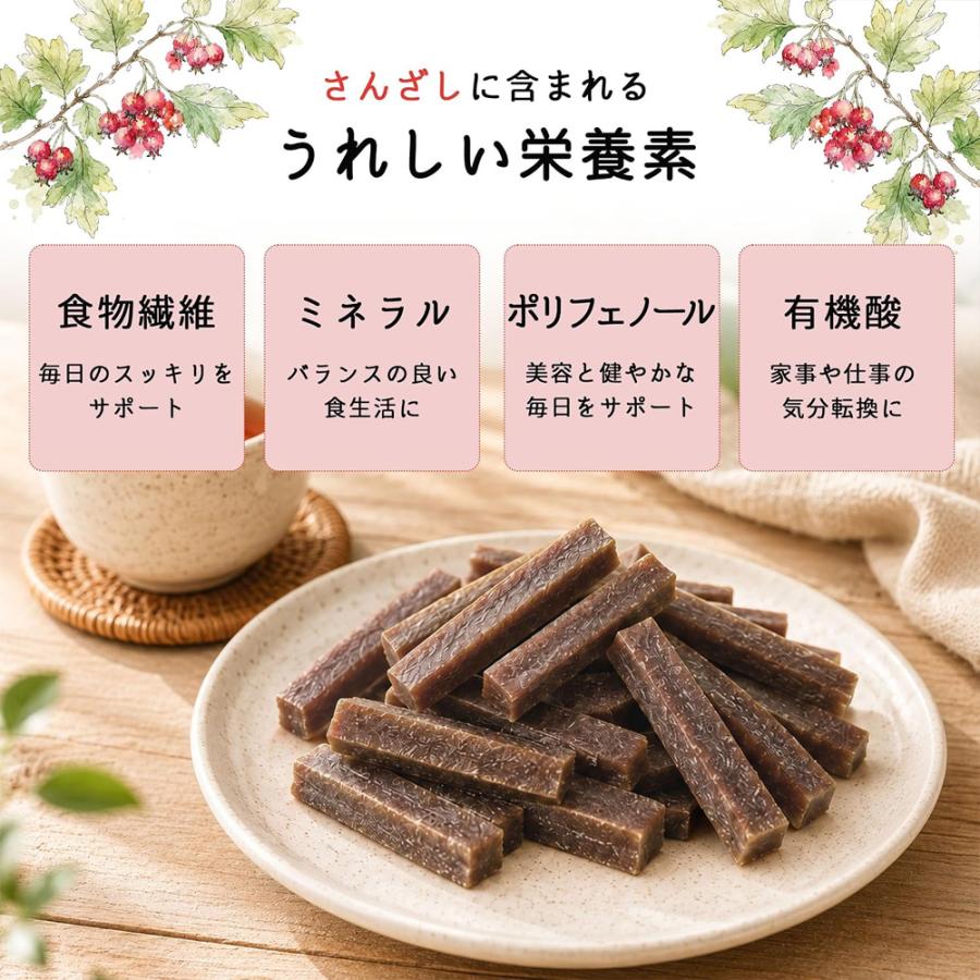 さんざしスティック 無添加 500g ドライフルーツ ドライさんざし 山査子 さんざし おやつ お菓子 お茶請け |  | 05