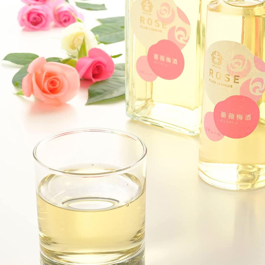 バラ梅酒 創業400余年高級梅酒 720ml 紀州南高梅 バラ梅酒 有機JAS 取得の紀州ローズ使用 アルコール度数13度 爆買 |  | 02