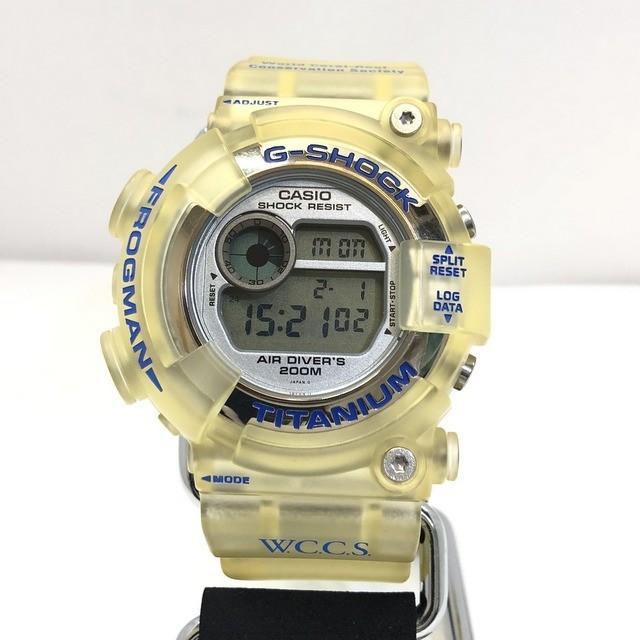 中古 G-SHOCK ジーショック CASIO カシオ 腕時計 DW-8201WC-2 フロッグマン FROGMAN WCCS RY4262