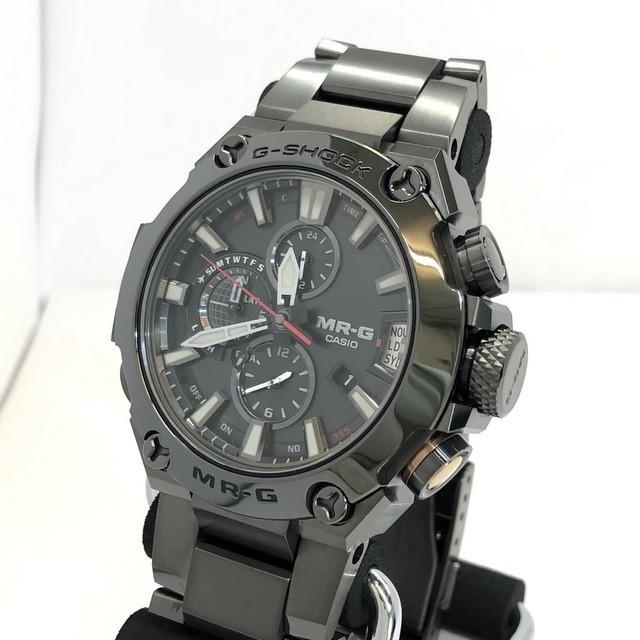 50 Off Mr G 黒備え Mrg G00cb 1ajr 腕時計 カシオ Casio ジーショック G Shock 極美品 コバリオン Ry4490 Gps電波ソーラー メンズ腕時計