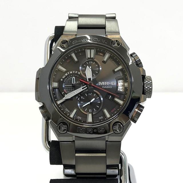 50 Off Mr G 黒備え Mrg G00cb 1ajr 腕時計 カシオ Casio ジーショック G Shock 極美品 コバリオン Ry4490 Gps電波ソーラー メンズ腕時計