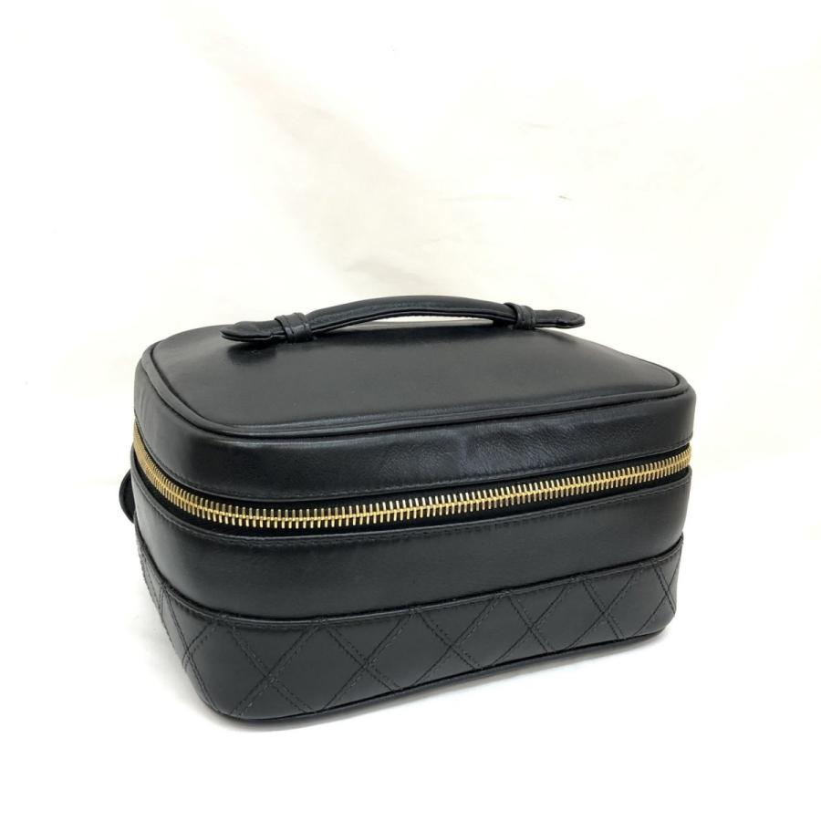 品揃え豊富で 極美品 CHANEL シャネル バニティバッグ コスメバッグ