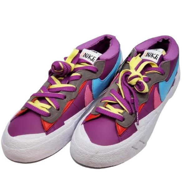 NIKE ナイキ 【men1881D】 KAWS×SACAI BLAZER LOW 'TEAM RED DM7901-600 カウズ サカイ コラボ メンズ スニーカー 靴 28.0cm タグ付き HM | 