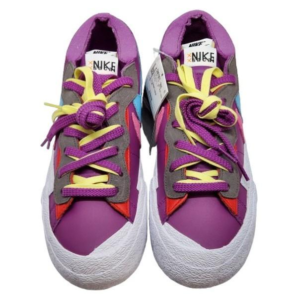 NIKE ナイキ 【men1881D】 KAWS×SACAI BLAZER LOW 'TEAM RED DM7901-600 カウズ サカイ コラボ メンズ スニーカー 靴 28.0cm タグ付き HM |  | 01