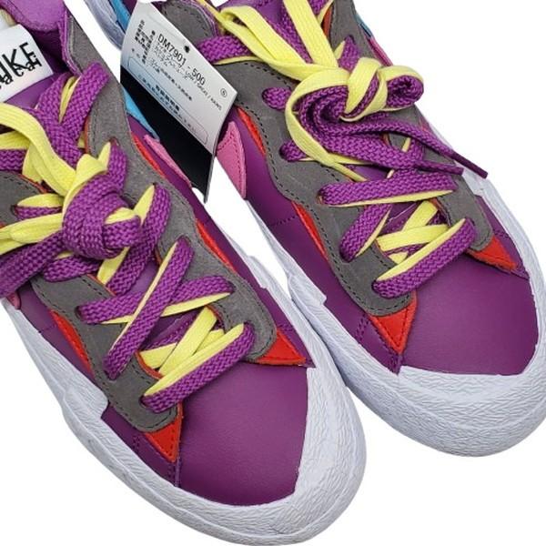 NIKE ナイキ 【men1881D】 KAWS×SACAI BLAZER LOW 'TEAM RED DM7901-600 カウズ サカイ コラボ メンズ スニーカー 靴 28.0cm タグ付き HM |  | 03