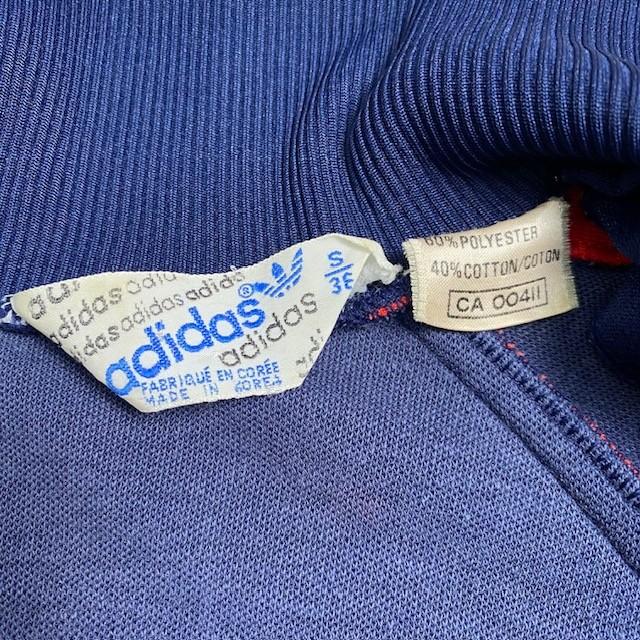 adidas アディダス 【men327U】 80's トラックジャケット korea製