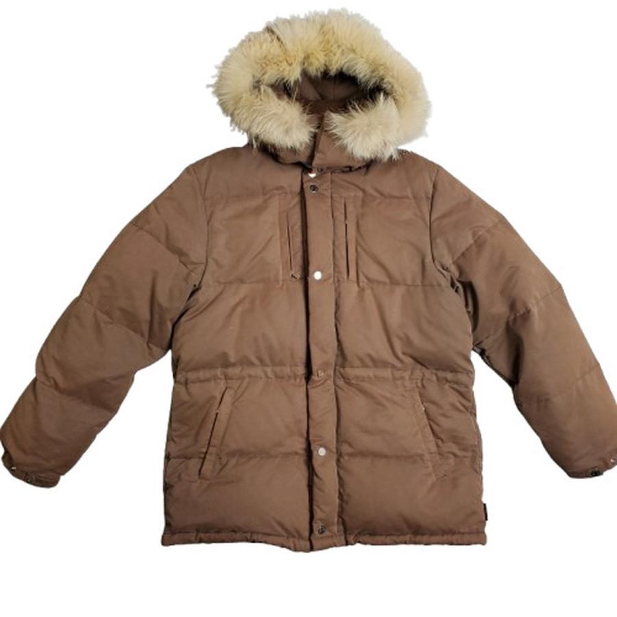 コ*ロ様 90〜00年代モンクレール　ダウン　茶色　サイズ2 MONCLER(モンクレール) / 90s/90年代/ダウンジャケット/38/ナイロン