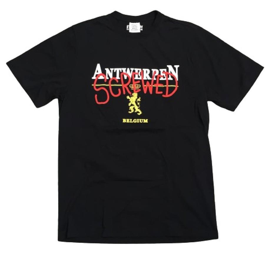 VETEMENTS ヴェトモン 【men1392D】 21SS ANTWERPEN SCRE SCREWED TEE  