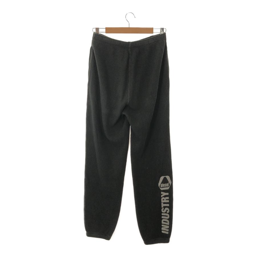 【美品】ディーゼル ワッペン・チェーン付きスウェット ガウチョパンツ 175 S DIESEL ディーゼル 【men856D】 P-MARKYAFFLE ワッフル コットン