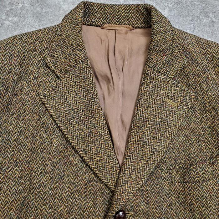 men1654D】 60's Dunn & Co. HARRIS TWEED ハリスチード テーラード