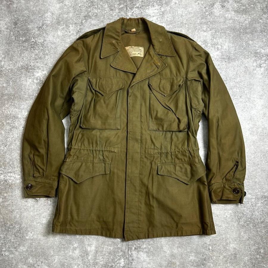 men918TA】 40's WW2 U.S.ARMY M-1943 FIELD JACKET M-43 フィールド