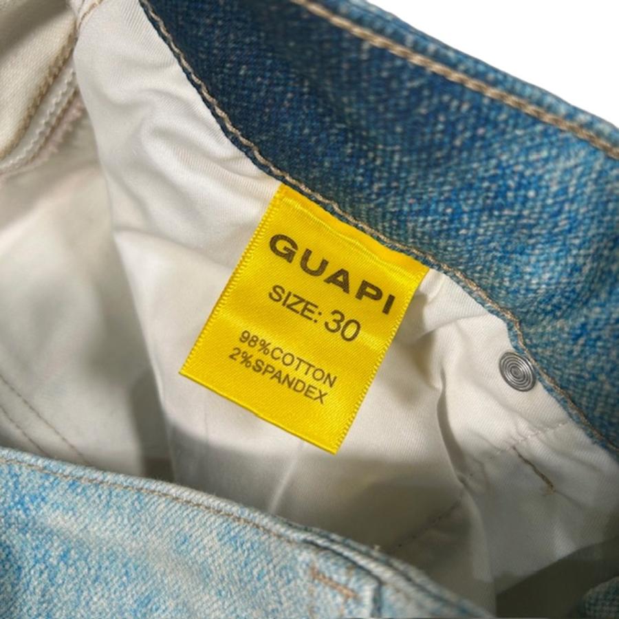 GUAPI 【men2662D】 LABUBU 世界300着限定 Aqua Blue Candy Riot Denim