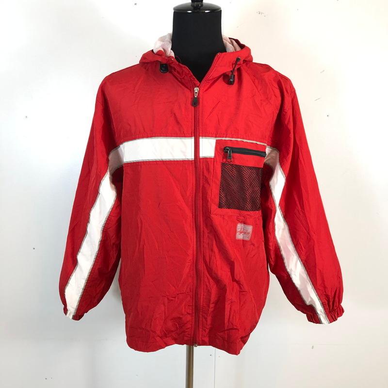 超人気 Stussy ステューシー Men103j Old Stussy ナイロンジャケット Sport ストリート レッド Usa ジップアップ フード アウター 羽織 長袖 メンズ 男性 Mens Hm Rc Iteib2jb5xqs 古着屋next貝塚店 通販 Yahoo ショッピング 日本最大級 Abmicse Org