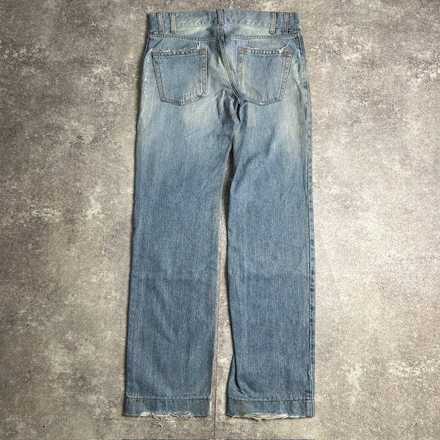 Dolce&Gabbana ドルチェ&ガッバーナ 【men163TJ】 Disney ミッキーマウス ペイント デニムパンツ キャラクターデザイン ダメージ加工 48 HC |  | 07