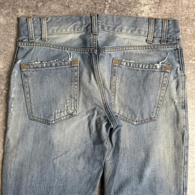 Dolce&Gabbana ドルチェ&ガッバーナ 【men163TJ】 Disney ミッキーマウス ペイント デニムパンツ キャラクターデザイン ダメージ加工 48 HC |  | 08