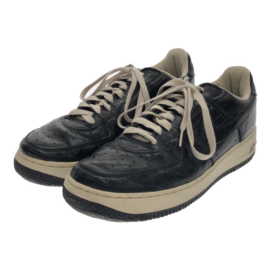 NIKE ナイキ 【men869D】 HTM2 Air Force 1 Low Crocodile Black 