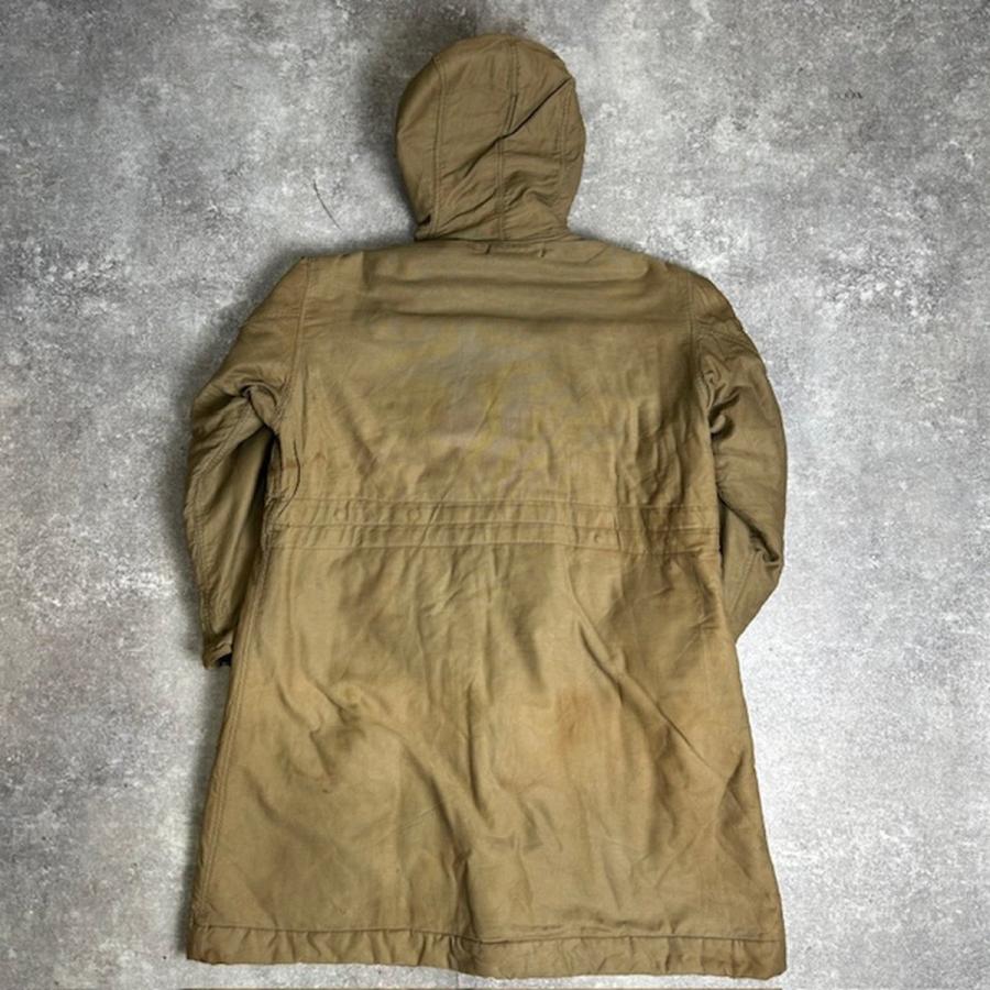men674U】 1940's 40s U.S.NAVY N-2 デッキコート ステンシル