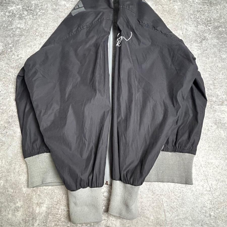 platinum fubu 90's 90年代 プラチナムフブ モハメド・アリ ブルゾン ジャケット メンズ XL ブラック グレー platinum fubu 【men2099D】 90's 90年代 プラチナムフブ モハメド