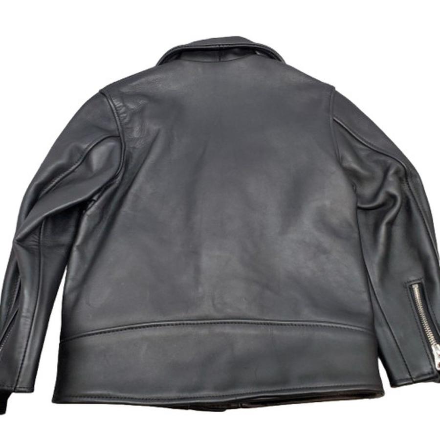 Schott Bros 【2132D】 ショットブロス ダブルライダースJKT レザージャケット Kid's キッズ サイズM ブラック 子供用 アウター USA製 AG |  | 06