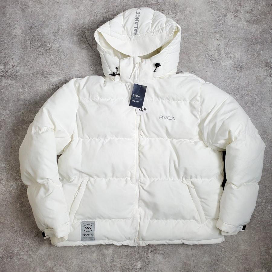 RVCA 【men2441D】 ルーカ PUFFER JACKET WHITE パファージャケット 