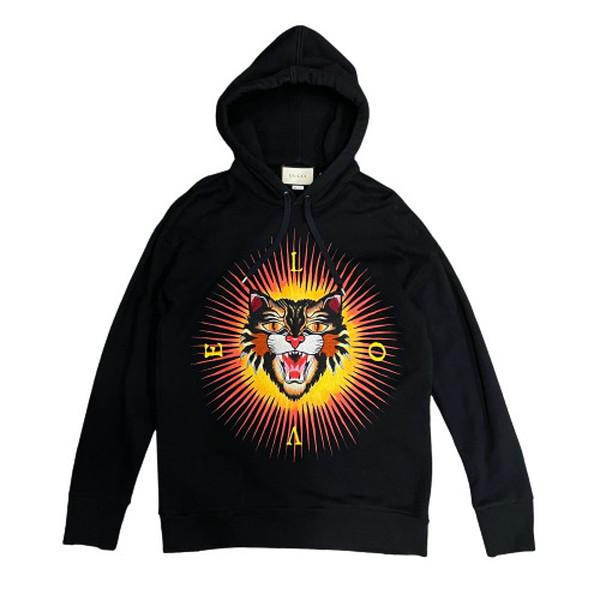GUCCI（グッチ） 【men3630D】 Angry Cat Hoodie アングリーキャット